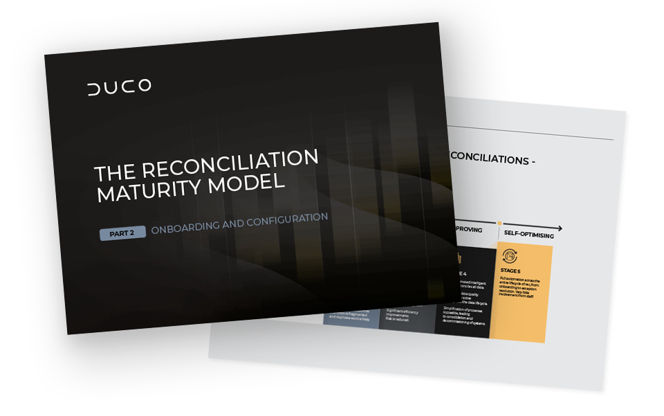 Reconciliation Maturity Model Part II: Onboarding and Configuration
